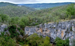 Sentier karstique de l'igue de Crégols