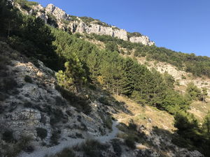 Cime de Baudon from Gorbio
