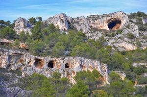 Autour de la fontaine de Vaucluse