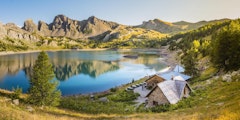 Lac d'Allos, Garrets and Petite Cayolle