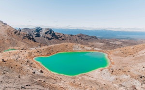 Tongariro Alpine Crossing to Blue Lake