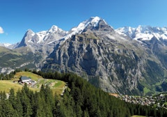 From Allmendhubel to Mürren via the North Face trail