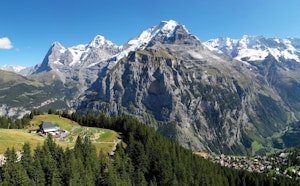 From Allmendhubel to Mürren via the North Face trail