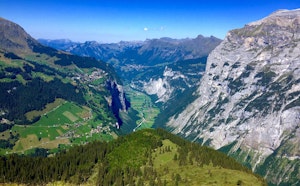 Oberhornsee from Stechelberg