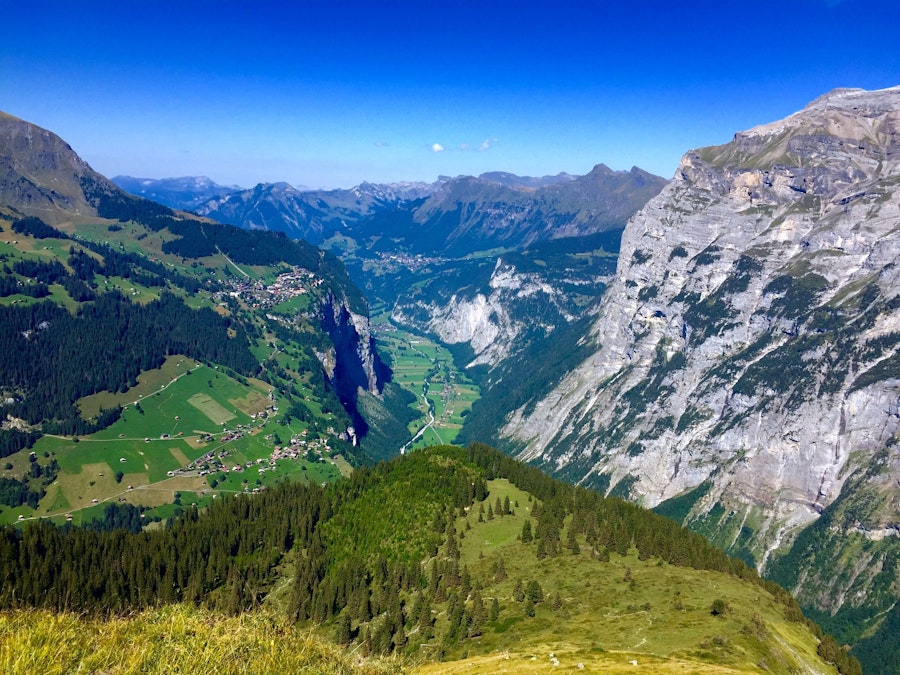 Oberhornsee from Stechelberg - Hika Trail