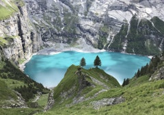 Oeschinensee: shorter trail