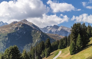 Alp Dado depuis le lac de Breil