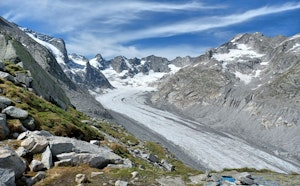 Capanna di Forno from Maloja