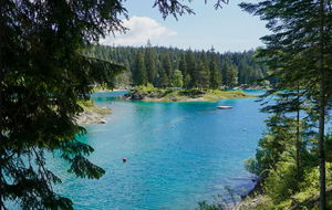 Lac de Cauma depuis Flims