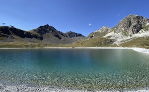 Lej Alv and Piz Nair