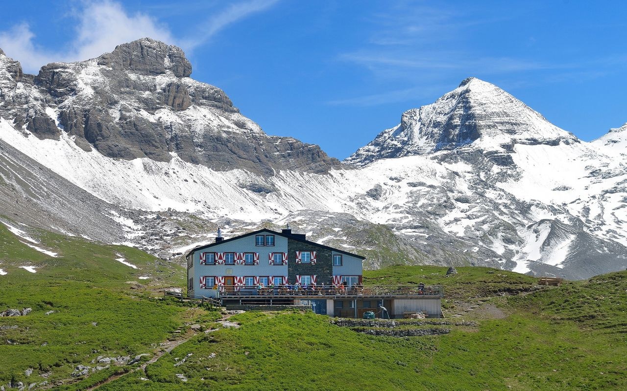 Rugghubelhütte depuis Engelberg