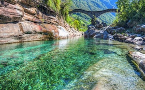 Verzasca Valley from Lavertezzo