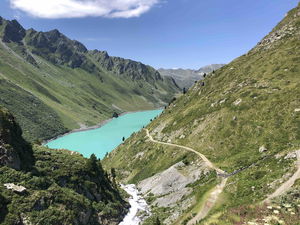 Lac de Cleuson and Grand Désert