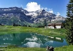Lac Retaud from les Diablerets