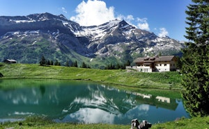 Lac Retaud depuis les Diablerets