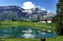 Lac Retaud depuis les Diablerets