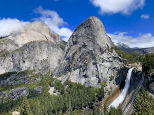 John Muir Trail jusqu'à Half Dome
