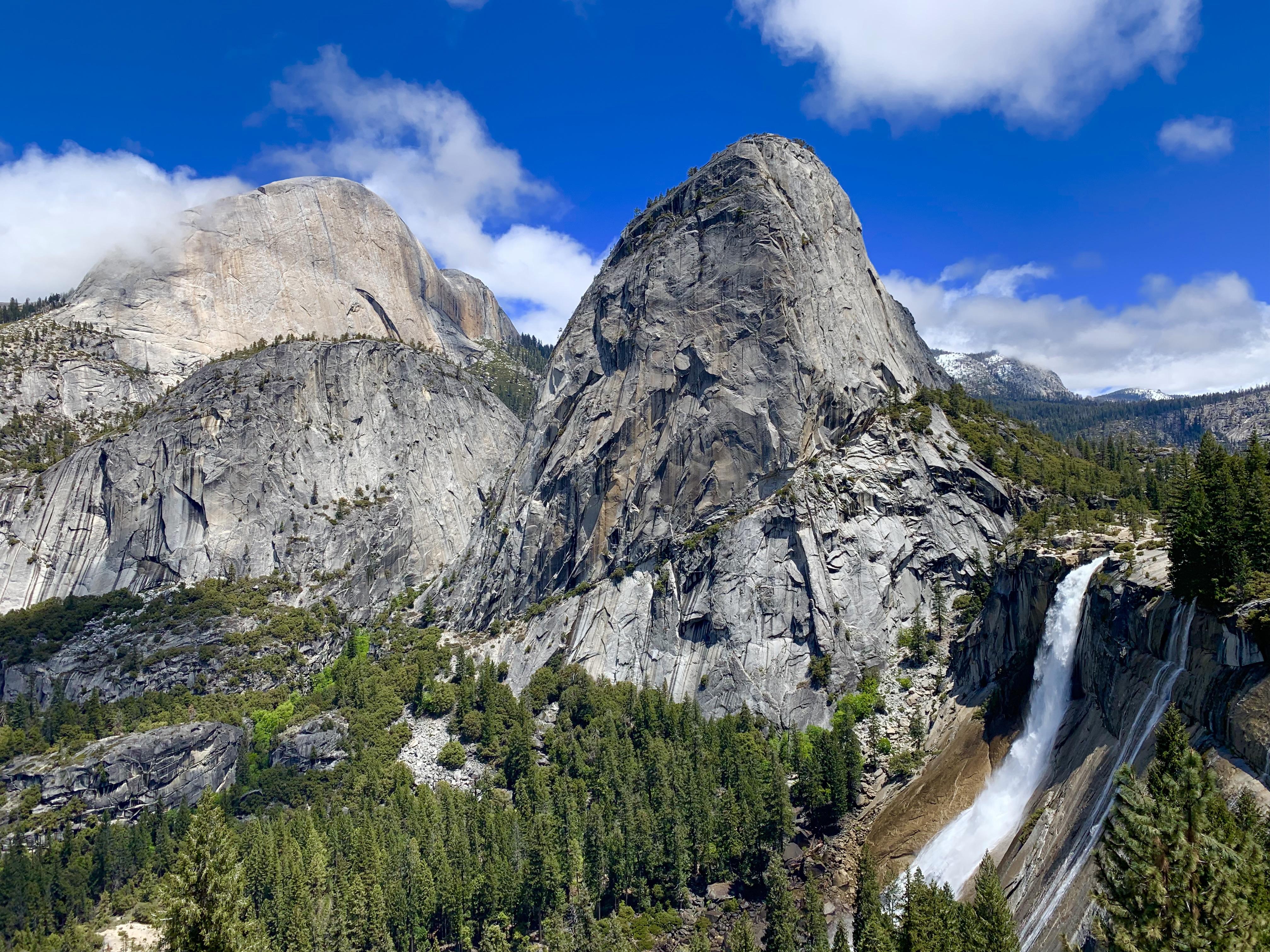 John Muir Trail jusqu'à Half Dome