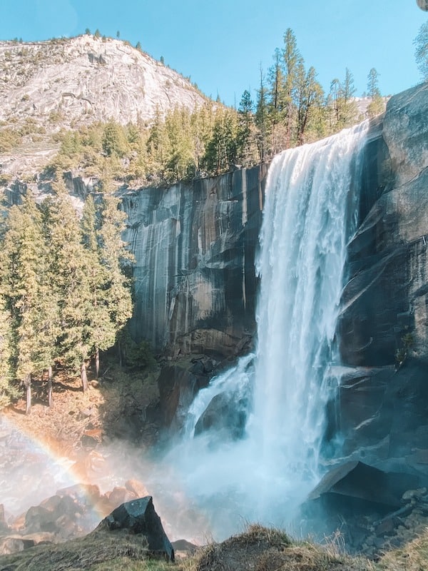 Mist trail to nevada falls best sale