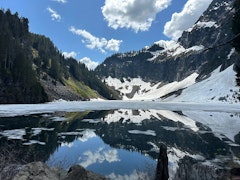 Lake Serene and Bridal Veil Falls