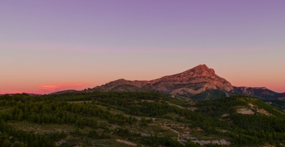 Calanques de Marseille vues du dessus