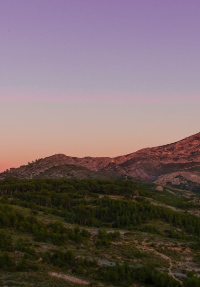 Calanques de Marseille vues du dessus