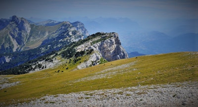 La dent de Crolles dans le massif de la Chartreuse
